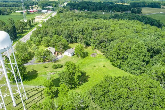 5651 S York Hwy, Grimsley, TN 38565 - aerial view featuring a wooded view
