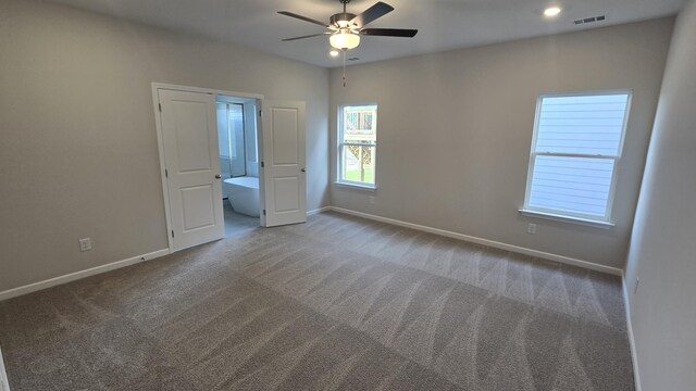 6139 Saxlingham Pl, Smyrna, TN 37167 - unfurnished bedroom with carpet floors, baseboards, and visible vents