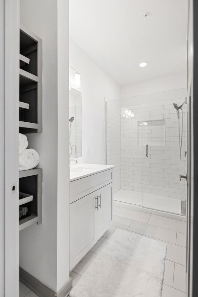 1638 54th Ave N Unit 313, Nashville, TN 37209 - bathroom with vanity and a stall shower