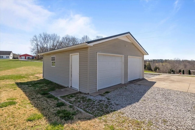 650 Wall Rd, Cunningham, TN 37052 - view of detached garage