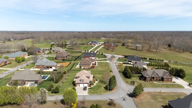 birds eye view of property featuring a residential view