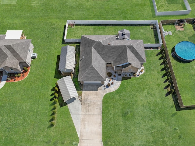 drone / aerial view