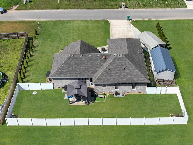 bird's eye view