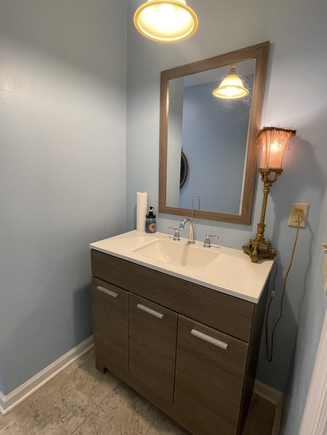 96 Liberty Rd, Winchester, TN 37398 - bathroom with vanity and baseboards