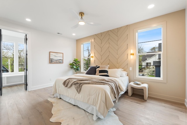 2510 Vaulx Ln, Nashville, TN 37204 - bedroom featuring light wood-style floors, baseboards, and visible vents