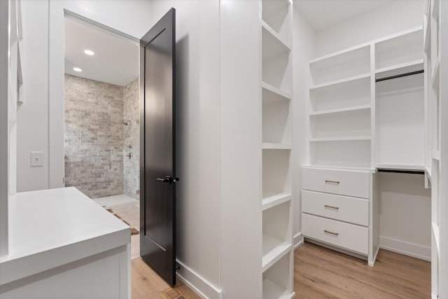 2510 Vaulx Ln, Nashville, TN 37204 - spacious closet featuring light wood-style flooring