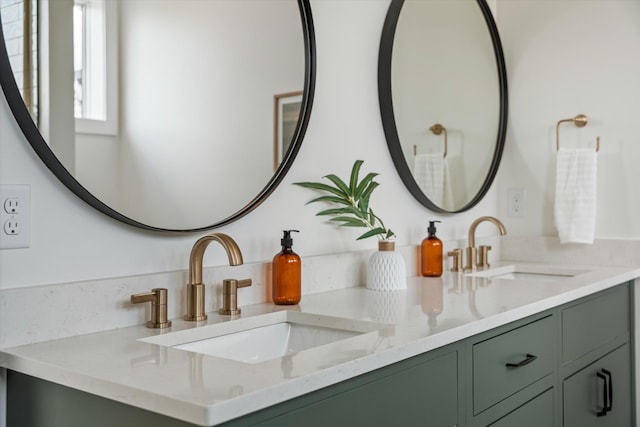 2510 Vaulx Ln, Nashville, TN 37204 - bathroom with double vanity and a sink