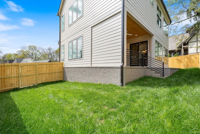 2510 Vaulx Ln, Nashville, TN 37204 - view of property exterior with a yard and fence