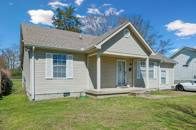 4825 Peppertree Dr, Antioch, TN 37013 - bungalow featuring roof with shingles, a front yard, and fence