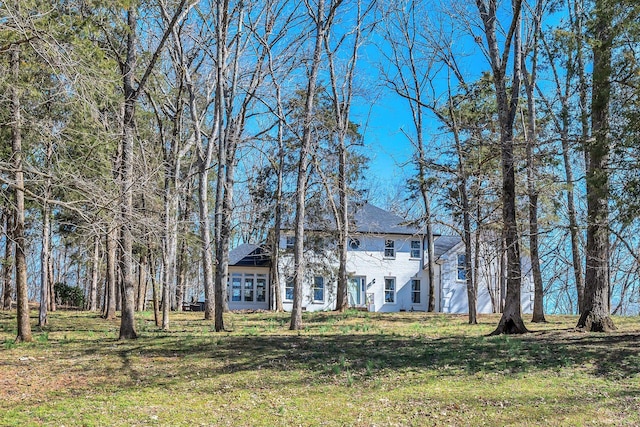 1237 Temple Ridge Dr, Nashville, TN 37221 - view of front facade featuring a front lawn