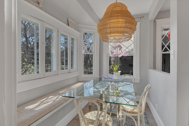 3814 Central Ave, Nashville, TN 37205 - sunroom with tile patterned floors and baseboards