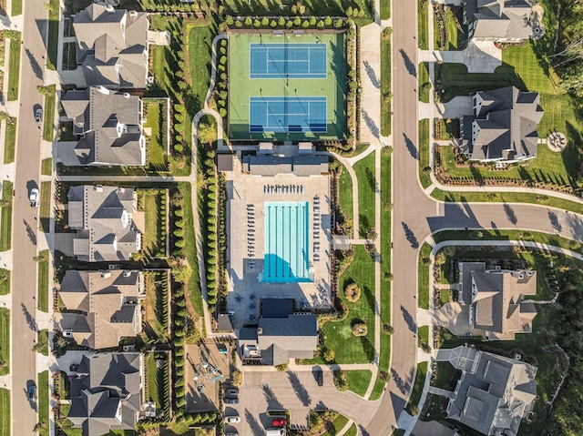 drone / aerial view