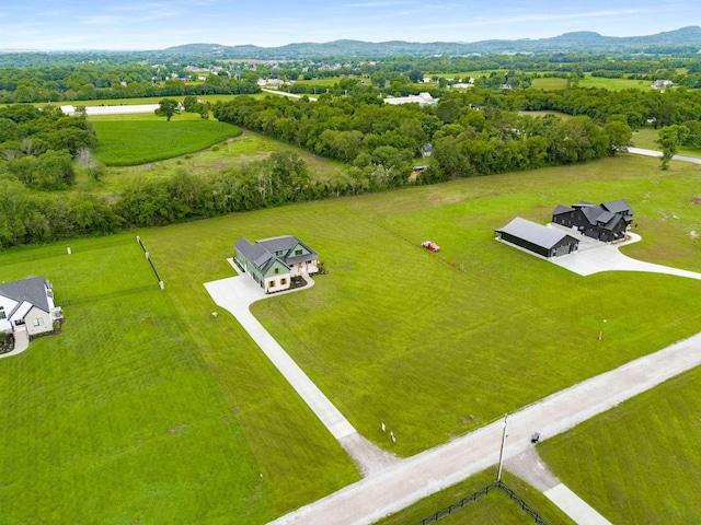 6477 Simmons Acres Ln, Lascassas, TN 37085 - overview of rural landscape featuring mountains