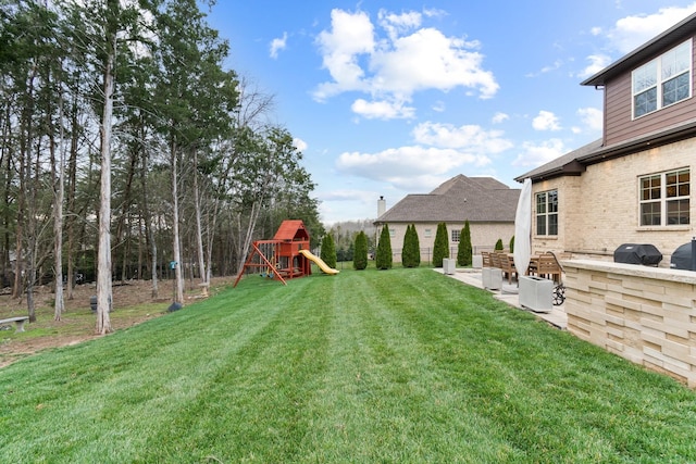 118 Newnham Bridge Dr, Nolensville, TN 37135 - view of yard featuring a patio and a playground