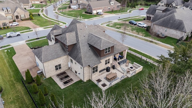 118 Newnham Bridge Dr, Nolensville, TN 37135 - aerial view with a residential view