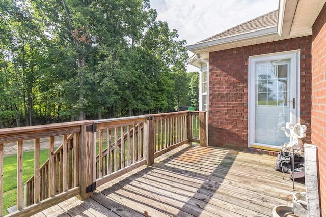 996 Iron Hill Rd, Burns, TN 37029 - view of wooden terrace