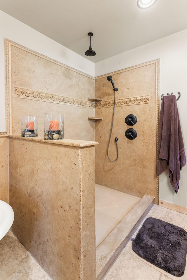 12112 Paw Paw Springs Rd, Arrington, TN 37014 - bathroom with tiled shower
