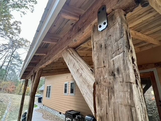 12112 Paw Paw Springs Rd, Arrington, TN 37014 - view of side of property with crawl space and heating fuel