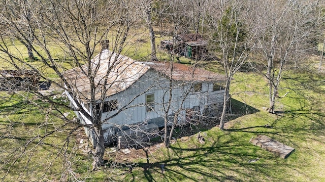 12112 Paw Paw Springs Rd, Arrington, TN 37014 - view of property exterior featuring a lawn
