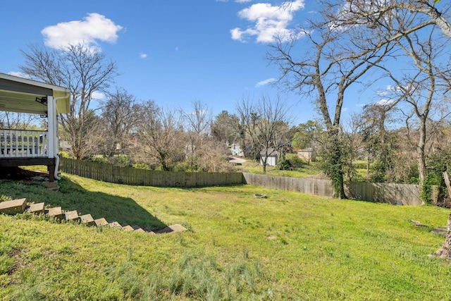 view of yard