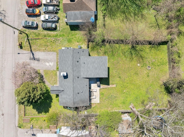 view of subject property