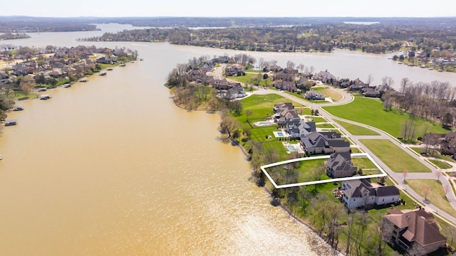 1395 Rozella Way, Gallatin, TN 37066 - birds eye view of property with a water view and a residential view