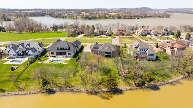 1395 Rozella Way, Gallatin, TN 37066 - bird's eye view featuring a residential view and a water view