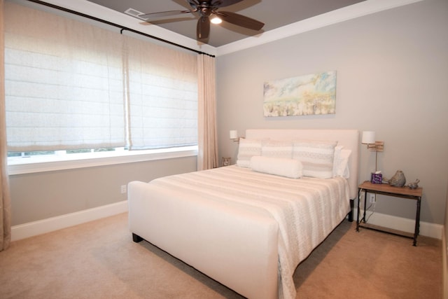 1395 Rozella Way, Gallatin, TN 37066 - bedroom featuring baseboards, visible vents, ceiling fan, and carpet