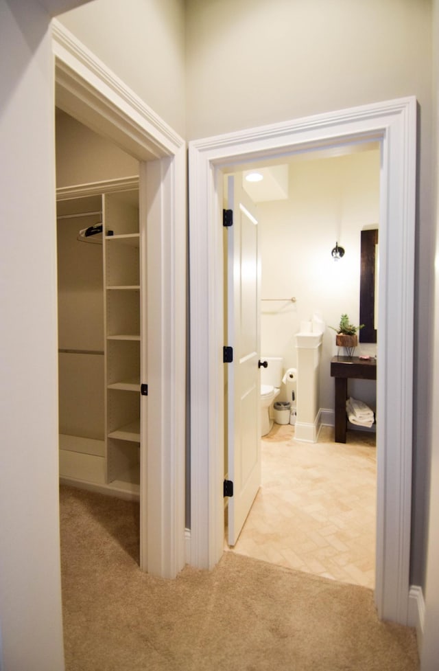 1395 Rozella Way, Gallatin, TN 37066 - hallway featuring carpet floors