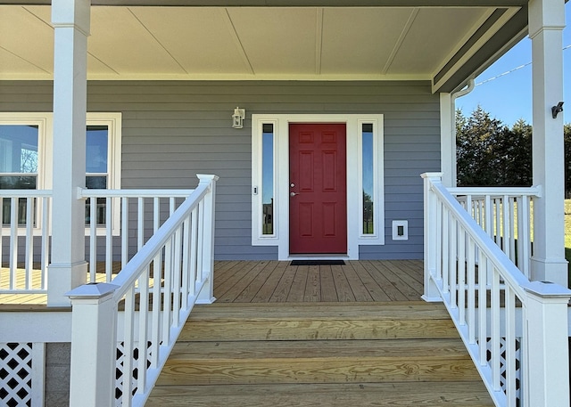 7022 Magnolia Ln, Nunnelly, TN 37137 - property entrance featuring a porch