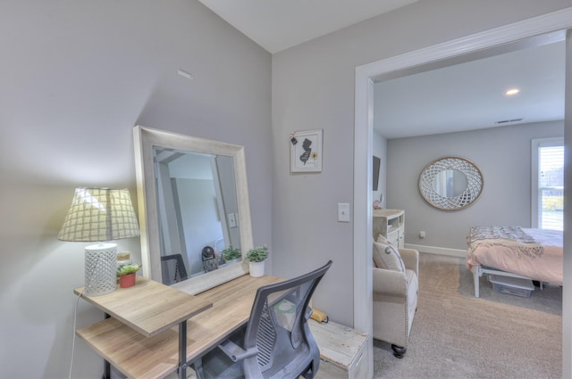 127 Waters Hill Cir, Lebanon, TN 37087 - carpeted office featuring baseboards and visible vents