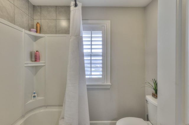 127 Waters Hill Cir, Lebanon, TN 37087 - full bath featuring shower / bath combo and toilet