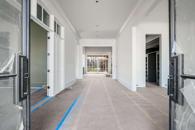 8115 Devens Dr, Brentwood, TN 37027 - hall with ornamental molding