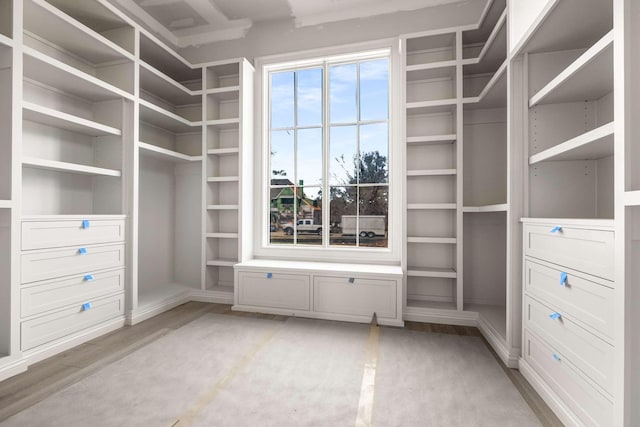 8115 Devens Dr, Brentwood, TN 37027 - spacious closet featuring light wood-type flooring