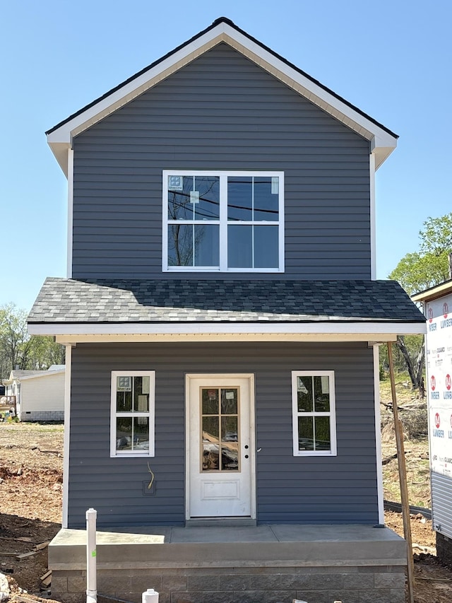 1920 Evans Rd, Clarksville, TN 37042 - rear view of house with a porch and a shingled roof