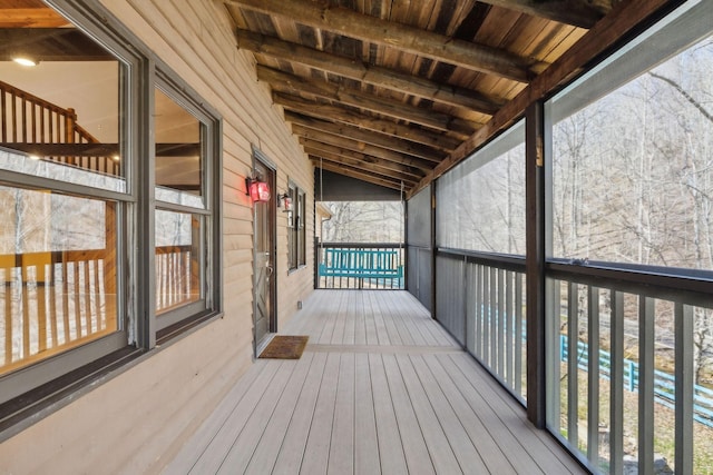 3755 Bear Hollow Rd, Joelton, TN 37080 - view of wooden deck