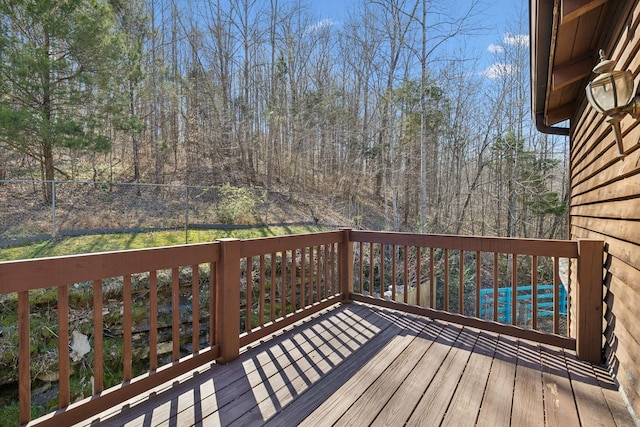 3755 Bear Hollow Rd, Joelton, TN 37080 - deck featuring fence