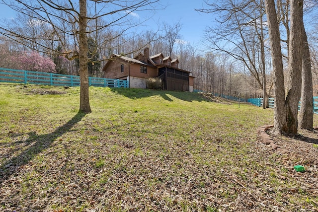 3755 Bear Hollow Rd, Joelton, TN 37080 - view of yard featuring fence