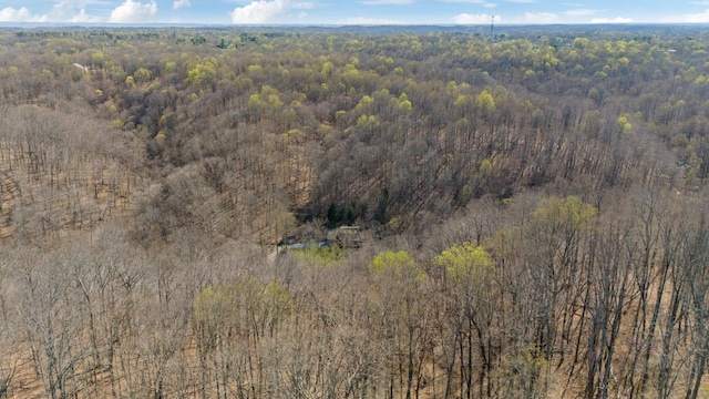 3755 Bear Hollow Rd, Joelton, TN 37080 - bird's eye view featuring a forest view