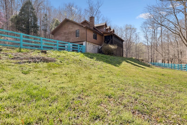 3755 Bear Hollow Rd, Joelton, TN 37080 - view of yard featuring fence