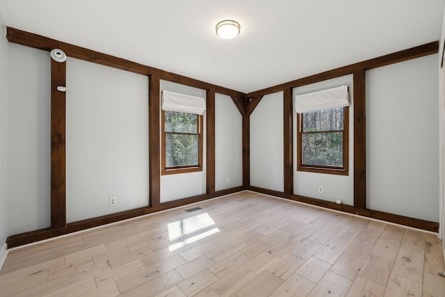 3755 Bear Hollow Rd, Joelton, TN 37080 - unfurnished room with visible vents and light wood-style floors