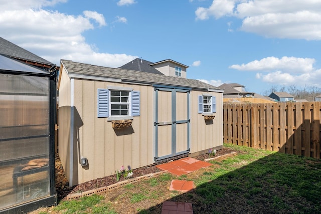7403 Hemen Way, Fairview, TN 37062 - view of greenhouse featuring fence and a yard