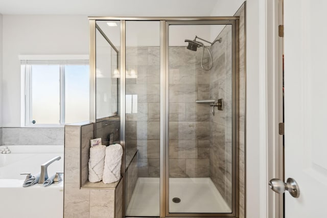 7403 Hemen Way, Fairview, TN 37062 - bathroom with a garden tub and a shower stall