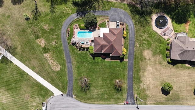 drone / aerial view