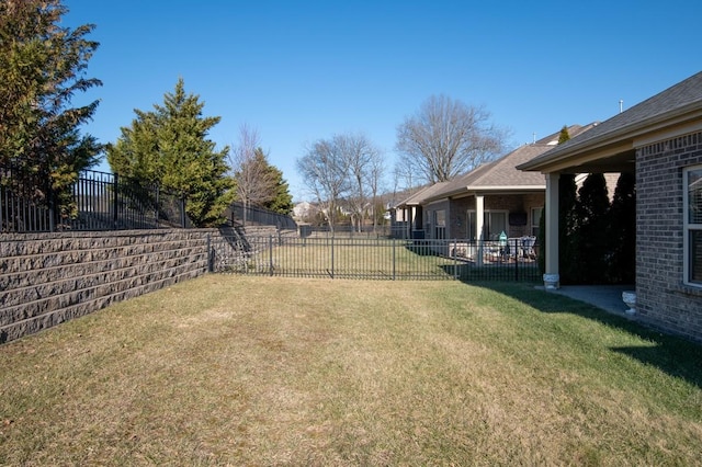 124 Day Star Ct, Gallatin, TN 37066 - view of yard with a fenced backyard