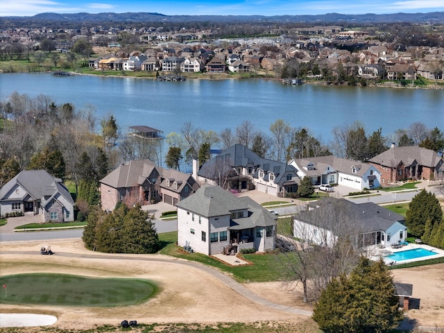 1428 Boardwalk Pl, Gallatin, TN 37066 - aerial view with a residential view and a water view