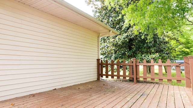 411 Whaley St, Smithville, TN 37166 - view of wooden terrace
