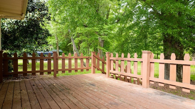 411 Whaley St, Smithville, TN 37166 - view of wooden terrace