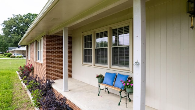 411 Whaley St, Smithville, TN 37166 - view of patio featuring covered porch
