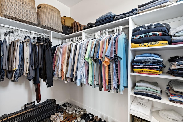 view of spacious closet